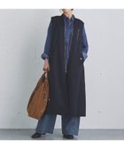 【ドゥ アルシーヴ/Doux archives】のロングMA-1 ジレ 人気、トレンドファッション・服の通販 founy(ファニー) ファッション Fashion レディースファッション Fashion for Women アウター Coat / Outerwear Collection MA-1ジャケット MA-1 Bomber Jackets / Flight Jackets トップス・カットソー Cut & Sew Tops ベスト&ジレ / 重ね着スタイル Vests & Gilets ギャザー Gathered, Ruffled ジップ Zip, Zipper スリット Slit, Slit Detail フロント Front, Front Design ロング Long, Long-Length 人気 Popular, Best Seller thumbnail BLACK|ID: prp329100004693952 ipo3291000000033893668