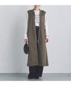【ドゥ アルシーヴ/Doux archives】のロングMA-1 ジレ 人気、トレンドファッション・服の通販 founy(ファニー) ファッション Fashion レディースファッション Fashion for Women アウター Coat / Outerwear Collection MA-1ジャケット MA-1 Bomber Jackets / Flight Jackets トップス・カットソー Cut & Sew Tops ベスト&ジレ / 重ね着スタイル Vests & Gilets ギャザー Gathered, Ruffled ジップ Zip, Zipper スリット Slit, Slit Detail フロント Front, Front Design ロング Long, Long-Length 人気 Popular, Best Seller thumbnail MOCHA|ID: prp329100004693952 ipo3291000000033893669