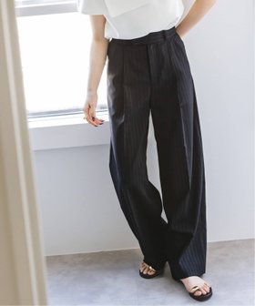 【ノーブル / スピック&スパン/NOBLE / Spick & Span】の【洗える】ストライプツイルストレッチスラックスパンツ 人気、トレンドファッション・服の通販 founy(ファニー) ファッション Fashion レディースファッション Fashion for Women パンツ Pants & Trousers ストライプ Stripe, Striped Pattern 洗える Machine Washable |ID:prp329100004693974