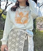【その他のブランド/Other】のアソートグラフィック長袖Tシャツ【韓国ファッション】 ライト ブルー|ID: prp329100004694025 ipo3291000000033894323