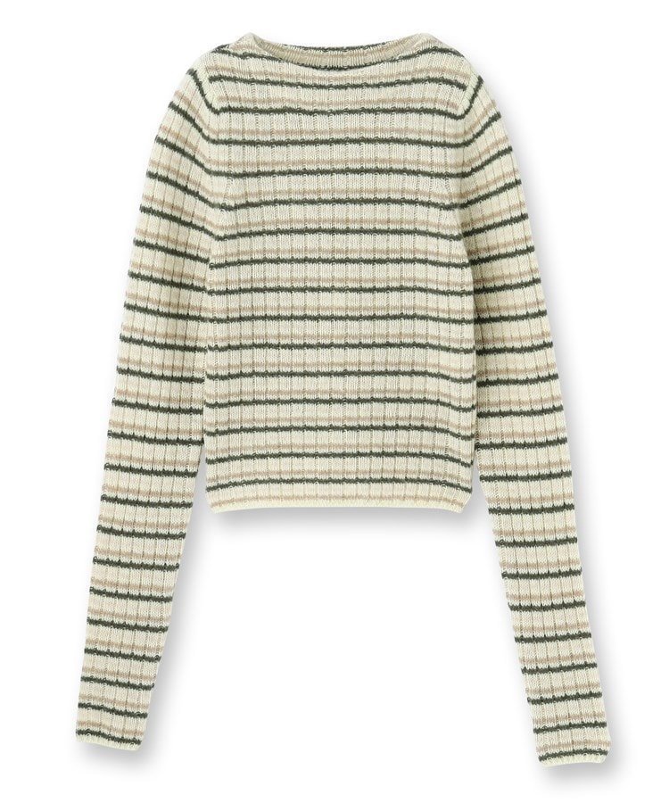 【ドレステリア/DRESSTERIOR】のAURALEE(オーラリー)SHETLAND WOOL CASHMERE RIB KNIT BOAT-NECK P/O インテリア・キッズ・メンズ・レディースファッション・服の通販 founy(ファニー) 　ファッション　Fashion　レディースファッション　Fashion for Women　トップス・カットソー　Cut & Sew Tops　ニット　Knit Tops & Sweaters　ベージュ|ID: prp329100004694039 ipo3291000000033894453
