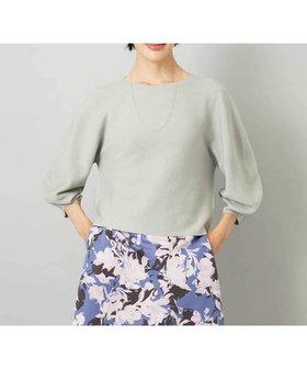 【ミッシェルクラン/MICHEL KLEIN】のホールガーメントラメニット 人気、トレンドファッション・服の通販 founy(ファニー) ファッション Fashion レディースファッション Fashion for Women トップス・カットソー Cut & Sew Tops ニット Knit Tops & Sweaters 洗える Machine Washable コンパクト Compact, Small Size シンプル Simple, Minimal ジーンズ Jeans, Denim Pants スリーブ Sleeve, Long Sleeve / Short Sleeve フェミニン Feminine, Girly フォルム Silhouette, Form ホールガーメント WholeGarment, Seamless Knit ワイド Wide, Wide Fit エレガント 上品 Elegant |ID:prp329100004694040