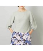 【ミッシェルクラン/MICHEL KLEIN】のホールガーメントラメニット 人気、トレンドファッション・服の通販 founy(ファニー) ファッション Fashion レディースファッション Fashion for Women トップス・カットソー Cut & Sew Tops ニット Knit Tops & Sweaters 洗える Machine Washable コンパクト Compact, Small Size シンプル Simple, Minimal ジーンズ Jeans, Denim Pants スリーブ Sleeve, Long Sleeve / Short Sleeve フェミニン Feminine, Girly フォルム Silhouette, Form ホールガーメント WholeGarment, Seamless Knit ワイド Wide, Wide Fit エレガント 上品 Elegant thumbnail ライトグレー|ID: prp329100004694040 ipo3291000000033894462