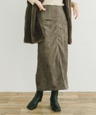 【アイテムズアーバンリサーチ/ITEMS URBAN RESEARCH】のフェイクスエードタイトスカート KHK|ID: prp329100004694041 ipo3291000000033894469