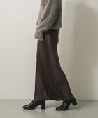 【センスオブプレイス/SENSE OF PLACE by URBAN RESEARCH】のサテンアイラインスカート BROWN|ID: prp329100004694069 ipo3291000000034568980