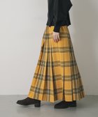 【センスオブプレイス/SENSE OF PLACE by URBAN RESEARCH】のチェックプリーツスカート 人気、トレンドファッション・服の通販 founy(ファニー) ファッション Fashion レディースファッション Fashion for Women スカート Skirts プリーツスカート / 上品フェミニンスタイル Pleated Skirts 2025年 2025 2025-2026秋冬・A/W Autumn/Winter 2025–26 AW25–26 冬 Winter / This Winter シンプル Simple, Minimal スウェット / スエット Sweatshirt, Sweatwear チェック Check, Plaid, Tartan トレンド Trend, Trending Now プリーツ Pleats, Pleated エレガント 上品 Elegant 楽ちん Easy Fit, Comfortable A/W・秋冬 Autumn/Winter thumbnail YEL×NVY|ID: prp329100004694072 ipo3291000000034828761