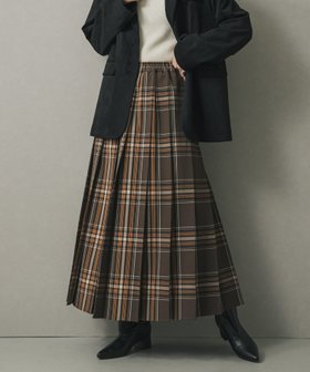【センスオブプレイス/SENSE OF PLACE by URBAN RESEARCH】のチェックプリーツスカート 人気、トレンドファッション・服の通販 founy(ファニー) ファッション Fashion レディースファッション Fashion for Women スカート Skirts プリーツスカート / 上品フェミニンスタイル Pleated Skirts 2025年 2025 2025-2026秋冬・A/W Autumn/Winter 2025–26 AW25–26 冬 Winter / This Winter シンプル Simple, Minimal スウェット / スエット Sweatshirt, Sweatwear チェック Check, Plaid, Tartan トレンド Trend, Trending Now プリーツ Pleats, Pleated エレガント 上品 Elegant 楽ちん Easy Fit, Comfortable A/W・秋冬 Autumn/Winter |ID:prp329100004694072