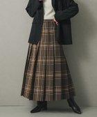 【センスオブプレイス/SENSE OF PLACE by URBAN RESEARCH】のチェックプリーツスカート BRN×ORG|ID: prp329100004694072 ipo3291000000035110098