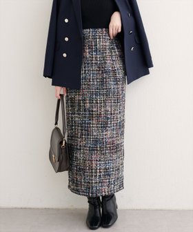 【ナチュラルクチュール/natural couture】のMIXツイードハイウエストタイトスカート 人気、トレンドファッション・服の通販 founy(ファニー) ファッション Fashion レディースファッション Fashion for Women スカート Skirts アクセサリー Fashion Accessories カットソー Cut and Sewn Top カーディガン Cardigan, Knitwear クラシカル Classical, Vintage-Inspired シューズ Shoes, Footwear シンプル Simple, Minimal スニーカー Sneakers, Trainers スリット Slit, Slit Detail タイトスカート Pencil Skirt, Tight Skirt ダウン Down, Puffer ツイード Twill, Twill Weave フェミニン Feminine, Girly フラット Flat, Flat Shoes ポケット Pocket, Pocket Detail モダン Modern, Contemporary おすすめ Recommended / Our Picks 2025年 2025 2025-2026秋冬・A/W Autumn/Winter 2025–26 AW25–26 |ID:prp329100004694102