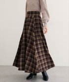 【ナチュラルクチュール/natural couture】の【WEB限定】ハイウエストサーキュラーチェックスカート 人気、トレンドファッション・服の通販 founy(ファニー) ファッション Fashion レディースファッション Fashion for Women スカート Skirts クラシカル Classical, Vintage-Inspired サンダル Sandals, Summer Shoes シンプル Simple, Minimal スニーカー Sneakers, Trainers ダウン Down, Puffer チェック Check, Plaid, Tartan ポケット Pocket, Pocket Detail 再入荷 Restock / Back in Stock おすすめ Recommended / Our Picks エレガント 上品 Elegant 2025年 2025 2025-2026秋冬・A/W Autumn/Winter 2025–26 AW25–26 thumbnail ボルドー|ID: prp329100004694106 ipo3291000000033964159