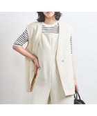 【ユナイテッドアローズ/UNITED ARROWS】のCOMFY Vノーカラー ベスト -吸水速乾 UVカット ウォッシャブル- OFF WHITE|ID: prp329100004694111 ipo3291000000033894882