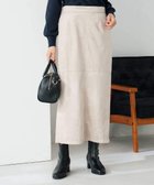 【アー ヴェー ヴェー/a.v.v】の【洗える】フェイクスエードナローロングスカート 人気、トレンドファッション・服の通販 founy(ファニー) ファッション Fashion レディースファッション Fashion for Women スカート Skirts ロングスカート Long Skirts / Maxi & Midi Skirts 洗える Machine Washable コンパクト Compact, Small Size スウェット / スエット Sweatshirt, Sweatwear スリット Slit, Slit Detail トレンド Trend, Trending Now 楽ちん Easy Fit, Comfortable 再入荷 Restock / Back in Stock おすすめ Recommended / Our Picks thumbnail グレージュ|ID: prp329100004694114 ipo3291000000033894888