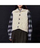 【アダム エ ロペ/ADAM ET ROPE'】のSLUB WOOL VEST ベージュ系(28)|ID: prp329100004694127 ipo3291000000033894981