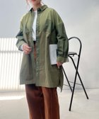 【アズノウアズ プラス/AS KNOW AS plus】の♪ブロッキングコート風ワンピ-ス 人気、トレンドファッション・服の通販 founy(ファニー) ファッション Fashion レディースファッション Fashion for Women アウター Coat / Outerwear Collection コート・ロングコート・ピーコート Long Coats, Peacoats & More デニム Denim, Jeans Material フロント Front, Front Design ブロッキング Color Blocking, Panel Design ポケット Pocket, Pocket Detail 再入荷 Restock / Back in Stock エレガント 上品 Elegant thumbnail カーキ|ID: prp329100004694131 ipo3291000000033895005