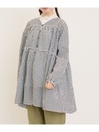 【サマンサモスモス/Samansa Mos2】の◎サッカーチェックチュニック 人気、トレンドファッション・服の通販 founy(ファニー) ファッション Fashion レディースファッション Fashion for Women トップス・カットソー Cut & Sew Tops サッカー Seersucker, Summer Fabric チェック Check, Plaid, Tartan チュニック Tunic, Long Top デニム Denim, Jeans Material リラックス Relax, Relaxed Fit レギンス Leggings, Stretch Pants thumbnail オフホワイト|ID: prp329100004694135 ipo3291000000033895021