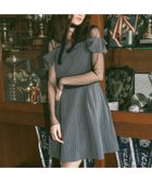 【レディアゼル/REDYAZEL】のストライプ2WAYフレアミニワンピース 人気、トレンドファッション・服の通販 founy(ファニー) ファッション Fashion レディースファッション Fashion for Women ワンピース Dresses インナー Innerwear ガーリー Girly, Feminine Style シャーリング Shirring, Ruched ジャケット Jacket, Outerwear ストライプ Stripe, Striped Pattern フェミニン Feminine, Girly フレア Flare, Flared リボン Ribbon, Bow レース Lace, Lace Fabric ビジネス 仕事 通勤 Business / Work / Commuting thumbnail gray/borderストライプ|ID: prp329100004694161 ipo3291000000033895196