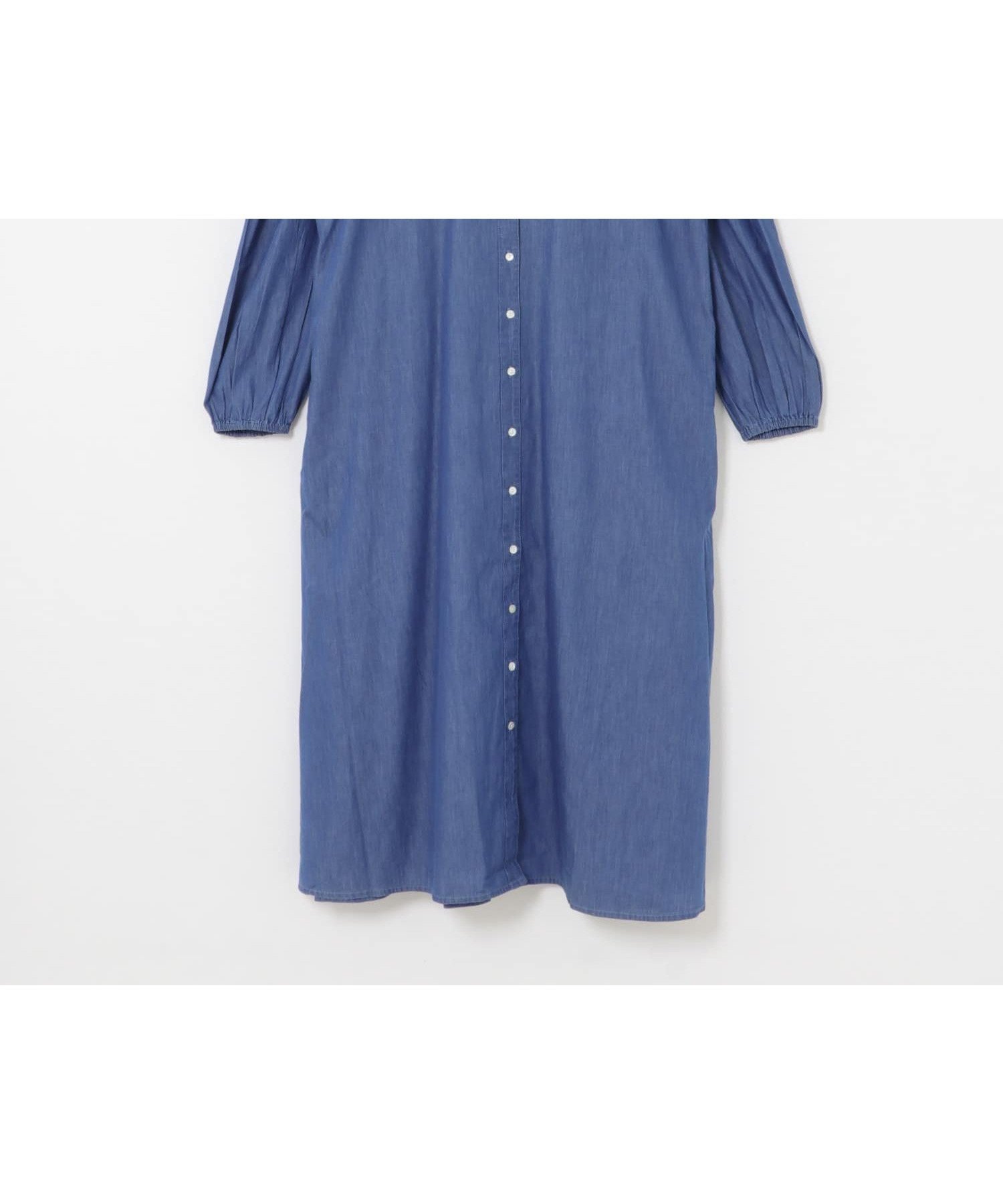 【サニーレーベル/Sonny Label / URBAN RESEARCH】のデニムフリルヨークワンピース インテリア・キッズ・メンズ・レディースファッション・服の通販 founy(ファニー) 　ファッション　Fashion　レディースファッション　Fashion for Women　ワンピース　Dresses　2025年　2025　2025-2026秋冬・A/W　Autumn/Winter 2025–26 AW25–26　冬　Winter / This Winter　おすすめ　Recommended / Our Picks　シューズ　Shoes, Footwear　デニム　Denim, Jeans Material　トレンド　Trend, Trending Now　バランス　Balance, Style Balance　フリル　Frill, Ruffle　ロング　Long, Long-Length　定番　Standard, Basic Item　A/W・秋冬　Autumn/Winter　ライトインディゴ|ID: prp329100004694175 ipo3291000000033895262