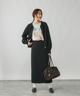 【グローバルワーク/GLOBAL WORK】のニットZIPカーデ*スカートセット/577660 人気、トレンドファッション・服の通販 founy(ファニー) ファッション Fashion レディースファッション Fashion for Women スカート Skirts おすすめ Recommended / Our Picks インナー Innerwear カーディガン Cardigan, Knitwear キャミソール Camisole, Spaghetti Strap Top タンク Tank Top, Sleeveless Top トレンド Trend, Trending Now フェミニン Feminine, Girly |ID:prp329100004694190