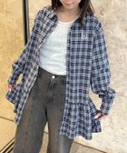 【レトロガール/RETRO GIRL】の2段フリルチュニックOP 人気、トレンドファッション・服の通販 founy(ファニー) ファッション Fashion レディースファッション Fashion for Women トップス・カットソー Cut & Sew Tops ワンピース Dresses チュニック Tunic Tops & Dresses おすすめ Recommended / Our Picks ガーリー Girly, Feminine Style シャツワンピ Shirt Dress, Shirt One-Piece ショート Short, Short Length チェック Check, Plaid, Tartan チュニック Tunic, Long Top デニム Denim, Jeans Material フリル Frill, Ruffle ボトム Bottoms, Lower Wear 秋 Autumn 羽織 Haori, Light Jacket thumbnail ブルー/チェック|ID: prp329100004694201 ipo3291000000033895392