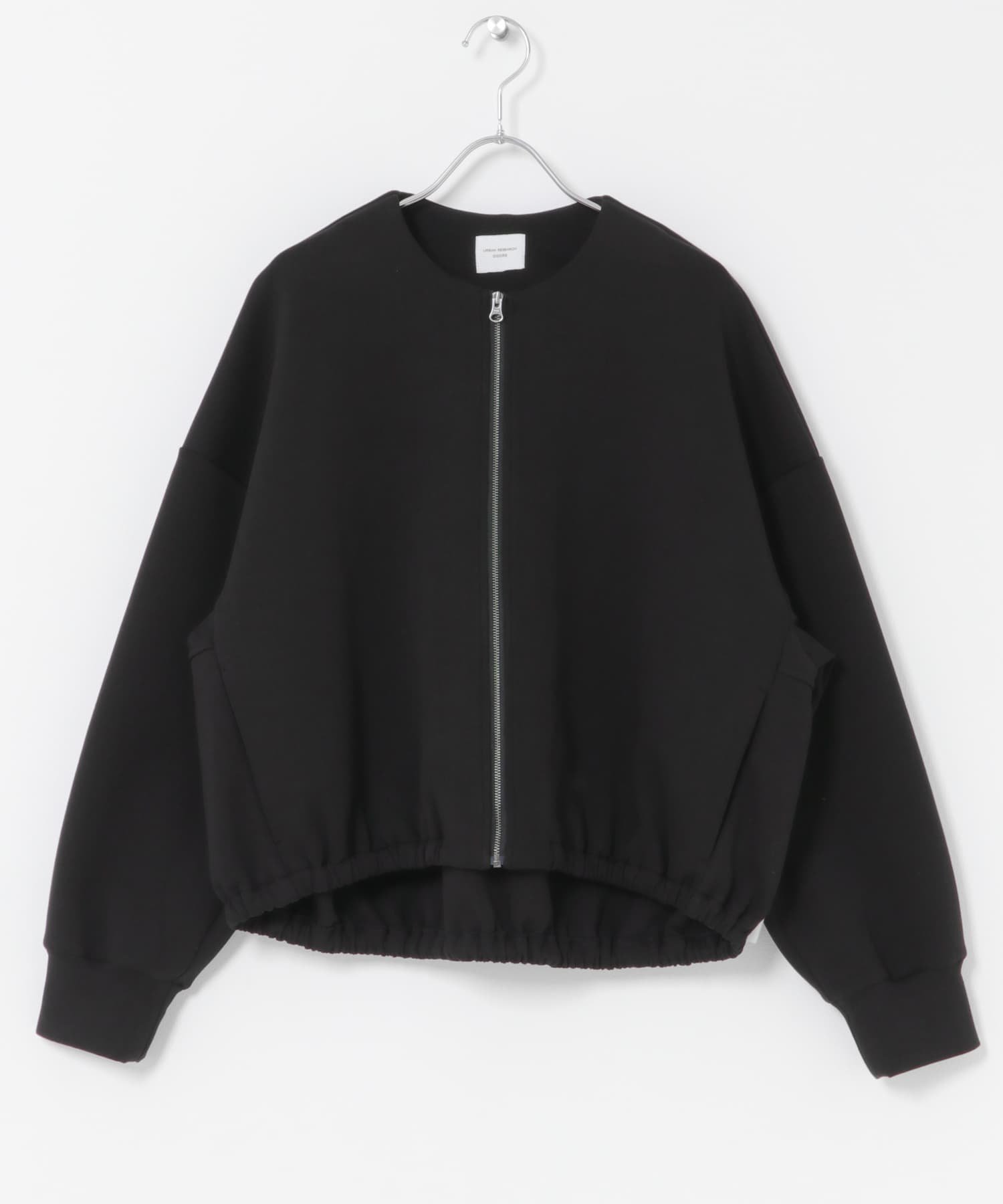【アーバンリサーチ ドアーズ/URBAN RESEARCH DOORS】のダンボールZIPカーディガン インテリア・キッズ・メンズ・レディースファッション・服の通販 founy(ファニー) 　ファッション　Fashion　レディースファッション　Fashion for Women　トップス・カットソー　Cut & Sew Tops　カーディガン・羽織り　Layered Style Cardigans　カーディガン　Cardigan, Knitwear　シンプル　Simple, Minimal　定番　Standard, Basic Item　A/W・秋冬　Autumn/Winter　冬　Winter / This Winter　エレガント 上品　Elegant　2025年　2025　2025-2026秋冬・A/W　Autumn/Winter 2025–26 AW25–26　BLACK|ID: prp329100004694217 ipo3291000000033895505