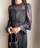 【ジュノア/JUNOAH】のFILLOU レースドッキングワンピース Bブラック|ID: prp329100004694243 ipo3291000000033895805