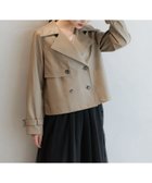 【アンデミュウ/Andemiu】のフェイクレザーショートジャケット モカ|ID: prp329100004694395 ipo3291000000033896926