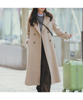 【ナチュラル ビューティー ベーシック/NATURAL BEAUTY BASIC】のビッグカラーダブルチェスターコート 人気、トレンドファッション・服の通販 founy(ファニー) ファッション Fashion レディースファッション Fashion for Women アウター Coat / Outerwear Collection コート・ロングコート・ピーコート Long Coats, Peacoats & More チェスターコート・ロング丈アウター Chester Coats / Chesterfield Long Coats チェスターコート Chester Coat, Long Coat フレア Flare, Flared マーブル Marble, Marble Pattern エレガント 上品 Elegant 人気 Popular, Best Seller 定番 Standard, Basic Item |ID:prp329100004694415