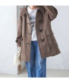 【シップス フォー ウィメン/SHIPS】の【SHIPS別注】LONDON TRADITION DUFFLE COAT ブラウン|ID: prp329100004694426 ipo3291000000033897304
