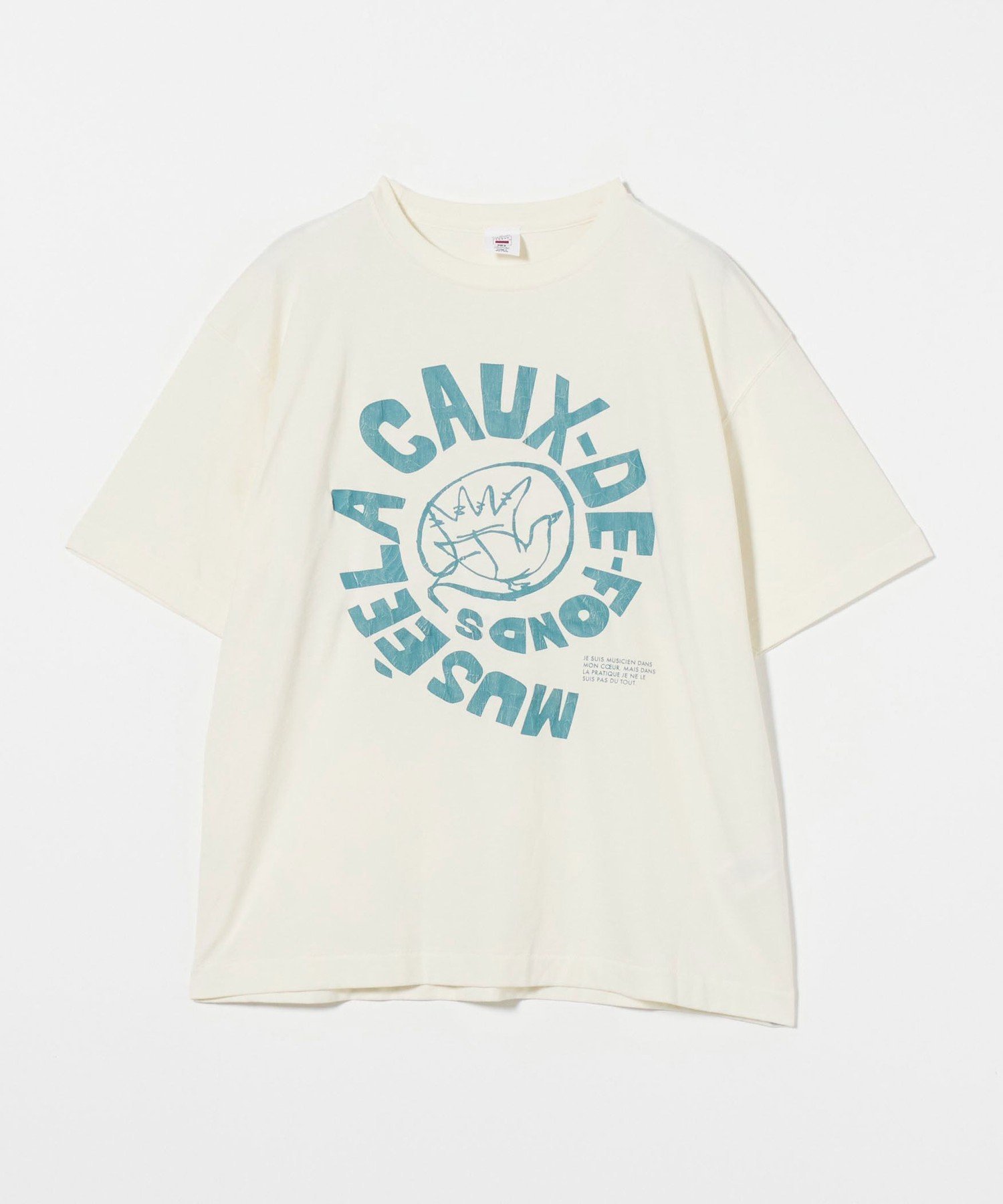 【ビューティ&ユース ユナイテッドアローズ/BEAUTY&YOUTH / UNITED ARROWS】の6(ROKU) サークルロゴ Tシャツ インテリア・キッズ・メンズ・レディースファッション・服の通販 founy(ファニー) 　ファッション　Fashion　レディースファッション　Fashion for Women　トップス・カットソー　Cut & Sew Tops　シャツ・ブラウス・オフィスカジュアル　Elegant Blouses & Button-Ups　ロングTシャツ・Tシャツ　Longline T-Shirts & Tees　コレクション　Collection, Seasonal Line　サークル　Circle, Round Design　プリント　Print, Printed Pattern　OFF WHITE|ID: prp329100004694436 ipo3291000000033897401