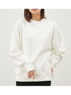 【ミラオーウェン/Mila Owen】のフラットシーマオーバーサイズトレーナー WHT[001]|ID: prp329100004694443 ipo3291000000033897426