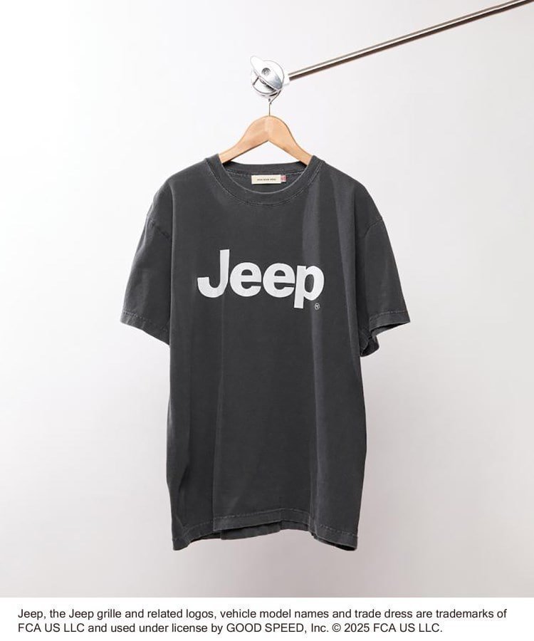 【ドレステリア/DRESSTERIOR】のGOOD ROCK SPEED(グッドロックスピード)JEEP ロゴ Tシャツ 人気、トレンドファッション・服の通販 founy(ファニー) 　ファッション　Fashion　レディースファッション　Fashion for Women　トップス・カットソー　Cut & Sew Tops　シャツ・ブラウス・オフィスカジュアル　Elegant Blouses & Button-Ups　ロングTシャツ・Tシャツ　Longline T-Shirts & Tees　おすすめ　Recommended / Our Picks　インナー　Innerwear　ジャケット　Jacket, Outerwear　ビッグ　Big, Oversized　プリント　Print, Printed Pattern　 other-1|ID: prp329100004694448 ipo3291000000033897497