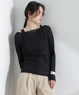 【ナノ ユニバース/nano universe】 シアータンクトップ+ロンTレイヤードセット人気、トレンドファッション・服の通販 founy(ファニー) ファッション Fashion レディースファッション Fashion for Women トップス・カットソー Cut & Sew Tops ロングTシャツ・Tシャツ Longline T-Shirts & Tees インナー Innerwear ウォッシャブル Machine Washable カットソー Cut and Sewn Top コンパクト Compact, Small Size サロペット Overalls, Salopette シアー Sheer, See-Through シンプル Simple, Minimal タンク Tank Top, Sleeveless Top トレンド Trend, Trending Now リラックス Relax, Relaxed Fit 2025年 2025 2025春夏・S/S Spring/Summer 2025 SS25 |ID:prp329100004694460
