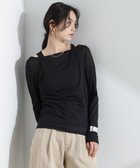 【ナノ ユニバース/nano universe】のシアータンクトップ+ロンTレイヤードセット 人気、トレンドファッション・服の通販 founy(ファニー) ファッション Fashion レディースファッション Fashion for Women トップス・カットソー Cut & Sew Tops ロングTシャツ・Tシャツ Longline T-Shirts & Tees インナー Innerwear ウォッシャブル Machine Washable カットソー Cut and Sewn Top コンパクト Compact, Small Size サロペット Overalls, Salopette シアー Sheer, See-Through シンプル Simple, Minimal タンク Tank Top, Sleeveless Top トレンド Trend, Trending Now リラックス Relax, Relaxed Fit 2025年 2025 2025春夏・S/S Spring/Summer 2025 SS25 thumbnail ブラック|ID: prp329100004694460 ipo3291000000033897596