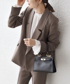 【シップス フォー ウィメン/SHIPS】の《一部 》SHIPS any 洗濯機可能 ダブルクロス セミダブル ジャケット NAVY BLUE ブラウン|ID: prp329100004694479 ipo3291000000033897782