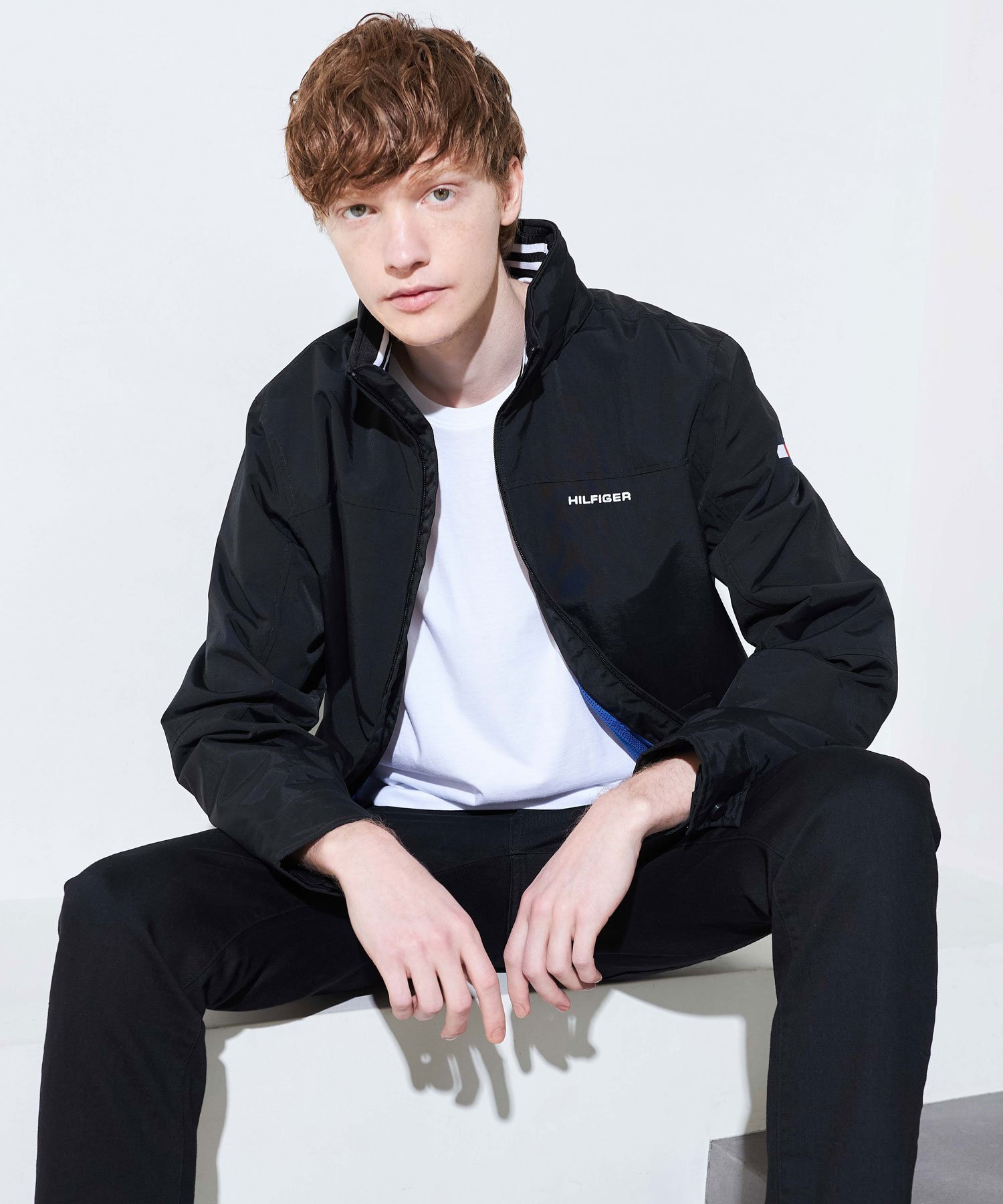 【トミーヒルフィガー/TOMMY HILFIGER】の【オンライン限定】ロゴナイロンブルゾン/ REGATTA JACKET インテリア・キッズ・メンズ・レディースファッション・服の通販 founy(ファニー) 　ファッション　Fashion　レディースファッション　Fashion for Women　アウター　Coat / Outerwear Collection　レディースジャケット・軽アウター　Jackets　ブルゾンジャケット・スポーティアウター　Blouson Jackets　インナー　Innerwear　カットソー　Cut and Sewn Top　軽量　Lightweight, Ultra Light　シンプル　Simple, Minimal　スポーツ　Sports, Activewear　ダブル　Double, Double-Breasted　パーカー　Hoodie, Parka　メッシュ　Mesh, Net Fabric　ブラック02|ID: prp329100004694490 ipo3291000000033897870