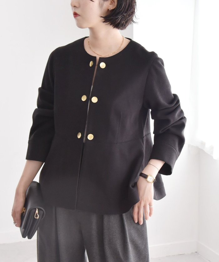 【シップス フォー ウィメン/SHIPS】のquaranciel エア ニードル ペプラム ジャケット(セットアップ対応) インテリア・キッズ・メンズ・レディースファッション・服の通販 founy(ファニー) https://founy.com/ ファッション Fashion レディースファッション Fashion for Women アウター Coat / Outerwear Collection レディースジャケット・軽アウター Jackets 2024年 2024 2024-2025秋冬・A/W Autumn/Winter 2024–25 AW24–25 おすすめ Recommended / Our Picks インナー Innerwear ジャケット Jacket, Outerwear セットアップ Set-Up, Coordinated Outfit タートルネック Turtleneck, High Neck フレア Flare, Flared ペプラム Peplum, Flared Hem ボトム Bottoms, Lower Wear 羽織 Haori, Light Jacket ビジネス 仕事 通勤 Business / Work / Commuting |ID: prp329100004694507 ipo3291000000033898089