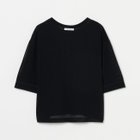 【エリオポール/heliopole】のSHEER STRIPE TEE ブラック|ID: prp329100004694529 ipo3291000000033898273