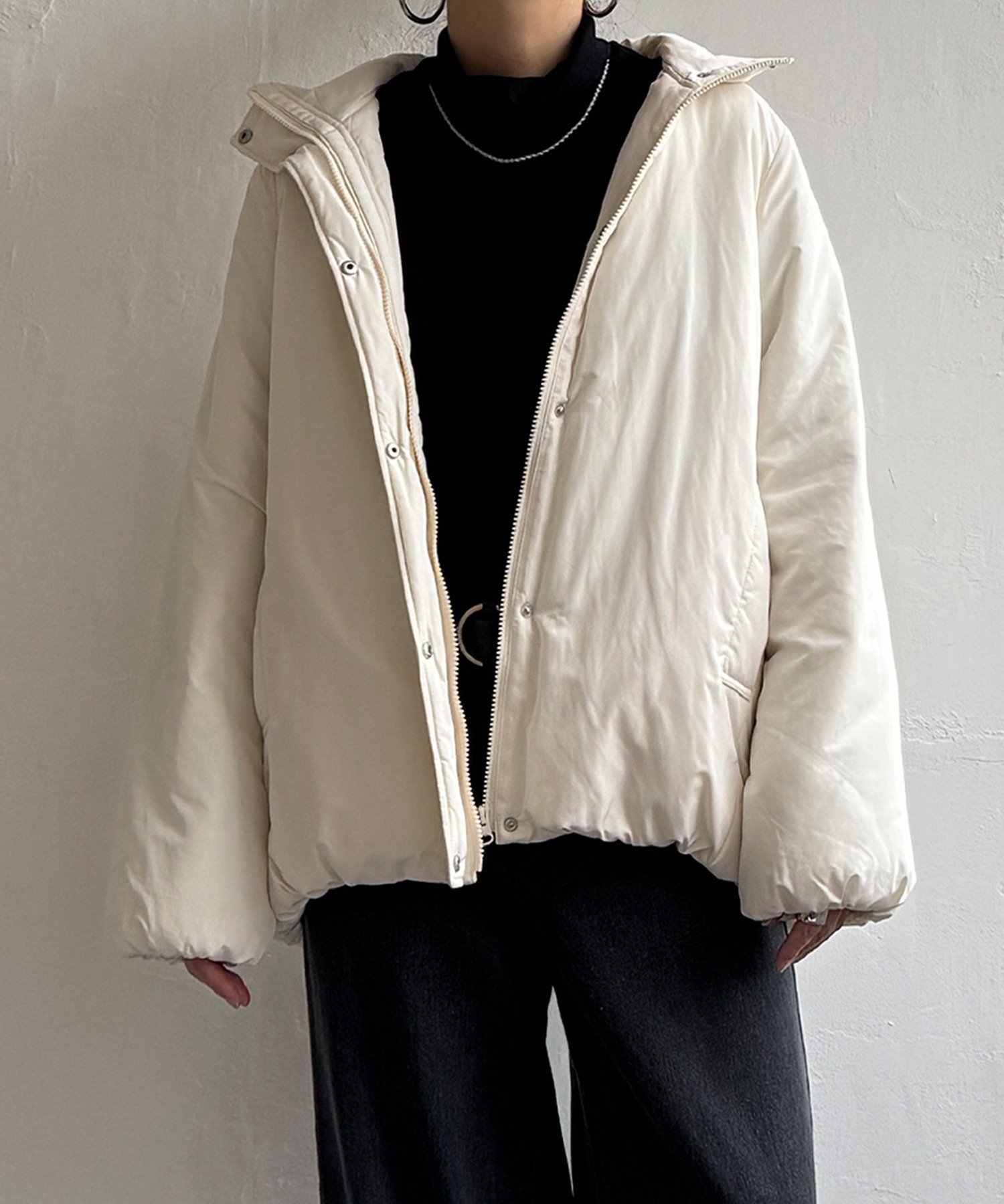 【エルビーシー/LBC】のスタンドネック中綿ブルゾン 人気、トレンドファッション・服の通販 founy(ファニー) 　ファッション　Fashion　レディースファッション　Fashion for Women　アウター　Coat / Outerwear Collection　ブルゾンジャケット・スポーティアウター　Blouson Jackets　シンプル　Simple, Minimal　スタンド　Stand Collar, Upright Stand　トレンド　Trend, Trending Now　ブルゾン　Blouson, Bomber Jacket　定番　Standard, Basic Item　 other-1|ID: prp329100004694532 ipo3291000000033898316