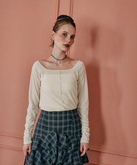 【ミスティ ウーマン/mysty woman】の2WAYシアーベロアロンT 人気、トレンドファッション・服の通販 founy(ファニー) ファッション Fashion レディースファッション Fashion for Women トップス・カットソー Cut & Sew Tops ロングTシャツ・Tシャツ Longline T-Shirts & Tees ベロアトップス Velour Tops / Velvet-Look Items おすすめ Recommended / Our Picks インナー Innerwear サロペット Overalls, Salopette シアー Sheer, See-Through スクエア Square, Square Shape デニム Denim, Jeans Material ビスチェ Bustier, Corset Top フェミニン Feminine, Girly ベスト Vest, Waistcoat ベロア Velour, Soft Velvet ワイド Wide, Wide Fit 冬 Winter / This Winter |ID:prp329100004694533