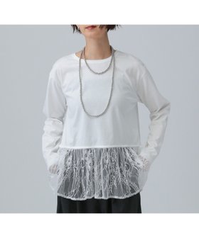 【レプシィム ローリーズファーム/LEPSIM LOWRYS FARM】の裾アソートレイヤード2 人気、トレンドファッション・服の通販 founy(ファニー) ファッション Fashion レディースファッション Fashion for Women おすすめ Recommended / Our Picks スウェット / スエット Sweatshirt, Sweatwear |ID:prp329100004694536