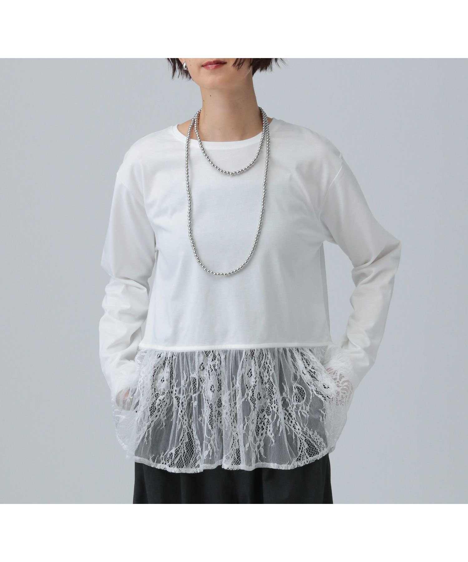 【レプシィム ローリーズファーム/LEPSIM LOWRYS FARM】の裾アソートレイヤード2 人気、トレンドファッション・服の通販 founy(ファニー) ファッション Fashion レディースファッション Fashion for Women おすすめ Recommended / Our Picks スウェット / スエット Sweatshirt, Sweatwear other-1|ID: prp329100004694536 ipo3291000000034570632