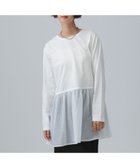 【レプシィム ローリーズファーム/LEPSIM LOWRYS FARM】の裾アソートレイヤード2 人気、トレンドファッション・服の通販 founy(ファニー) ファッション Fashion レディースファッション Fashion for Women おすすめ Recommended / Our Picks スウェット / スエット Sweatshirt, Sweatwear thumbnail オフホワイト×布帛05|ID: prp329100004694536 ipo3291000000034570636