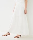 【アンタイトル/UNTITLED】の【セットアップ可/コットン100】スカラップ刺繍スカート ホワイト|ID: prp329100004694542 ipo3291000000033898393