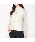 【クロコダイル/CROCODILE】のサテン ドッキング ニットブルゾン ベージュ|ID: prp329100004694562 ipo3291000000033898651
