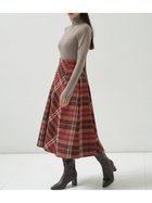 【スナイデル/SNIDEL】のロービングチェックロングスカート 人気、トレンドファッション・服の通販 founy(ファニー) ファッション Fashion レディースファッション Fashion for Women スカート Skirts ロングスカート Long Skirts / Maxi & Midi Skirts クラシカル Classical, Vintage-Inspired シルバー Silver, Metallic Silver チェック Check, Plaid, Tartan 定番 Standard, Basic Item 人気 Popular, Best Seller バイアス Bias, Diagonal Cut バランス Balance, Style Balance フィット Fit, Slim Fit フレア Flare, Flared フロント Front, Front Design プリーツ Pleats, Pleated ミックス Mix, Mixed Style おすすめ Recommended / Our Picks エレガント 上品 Elegant thumbnail RED[046]|ID: prp329100004694586 ipo3291000000033898861