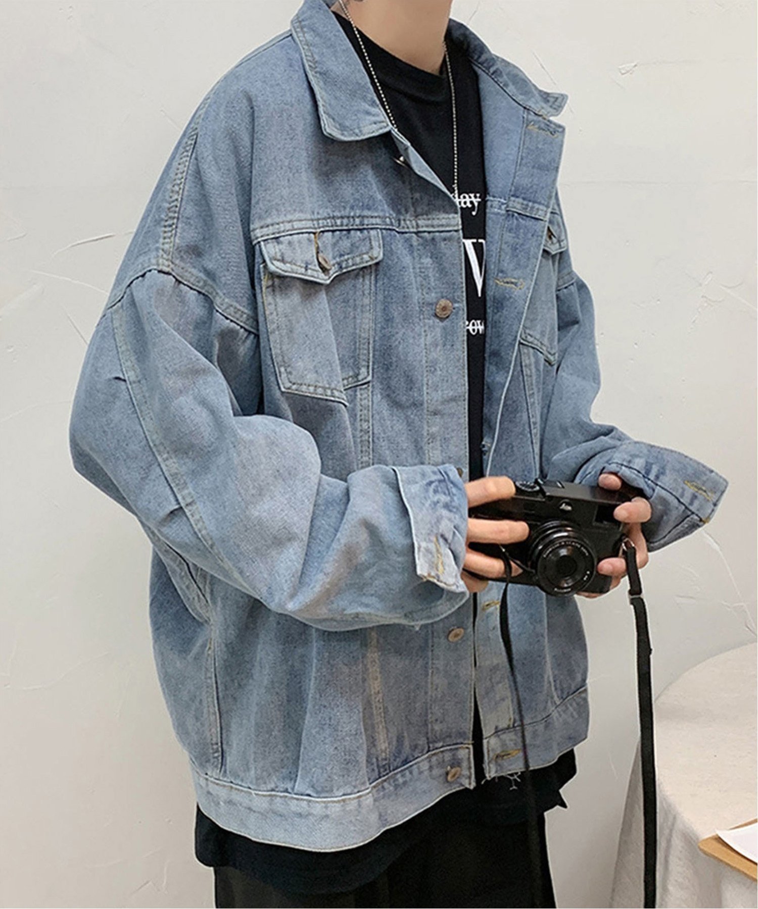 【デバイス/DEVICE】のビッグシルエット デニムジャケット インテリア・キッズ・メンズ・レディースファッション・服の通販 founy(ファニー) 　ファッション　Fashion　レディースファッション　Fashion for Women　アウター　Coat / Outerwear Collection　レディースジャケット・軽アウター　Jackets　デニムジャケット / カジュアルアウター　Denim Jackets　おすすめ　Recommended / Our Picks　シンプル　Simple, Minimal　ジャケット　Jacket, Outerwear　デニム　Denim, Jeans Material　ビッグ　Big, Oversized　ブルー|ID: prp329100004694594 ipo3291000000033898920
