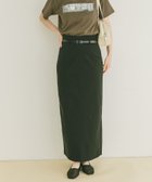 【アイテムズアーバンリサーチ/ITEMS URBAN RESEARCH】のベルト付きストレッチスカート BLK|ID: prp329100004694604 ipo3291000000033899008