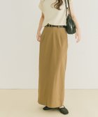 【アイテムズアーバンリサーチ/ITEMS URBAN RESEARCH】のベルト付きストレッチスカート CML|ID: prp329100004694604 ipo3291000000033899010