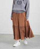 【ビームス ウイメン/BEAMS】のワッシャー スカート(S~M) BROWN|ID: prp329100004694611 ipo3291000000033899096