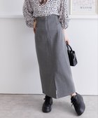 【クリア/clear】のウエストリブIラインスカート GY|ID: prp329100004694618 ipo3291000000033899131